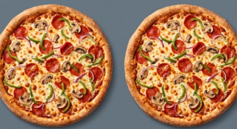 2 Medium Pizzas