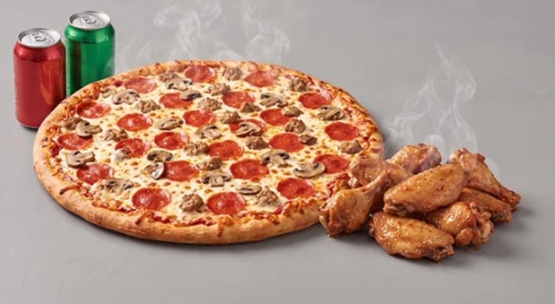 Large Pizza & Wing Combo
