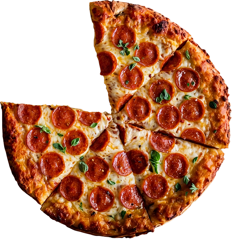 Lorenzo's pepperoni pizza